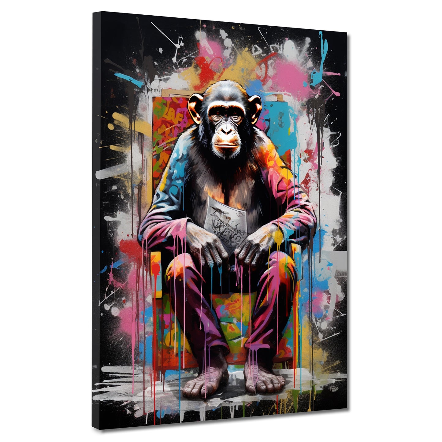 4_3_Vorlage vertikal >> Bilddruck auf Leinwand