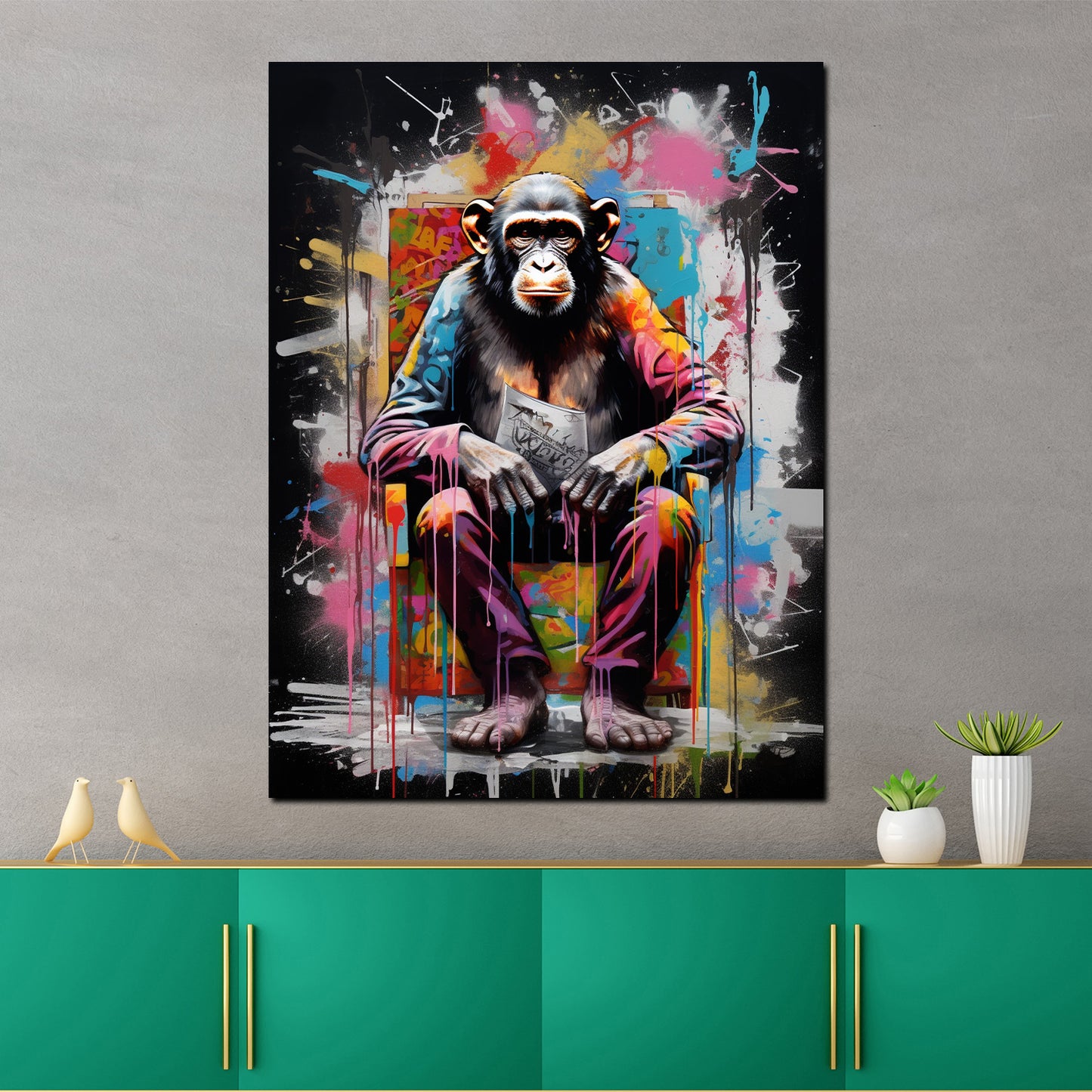 4_3_Vorlage vertikal >> Bilddruck auf Leinwand