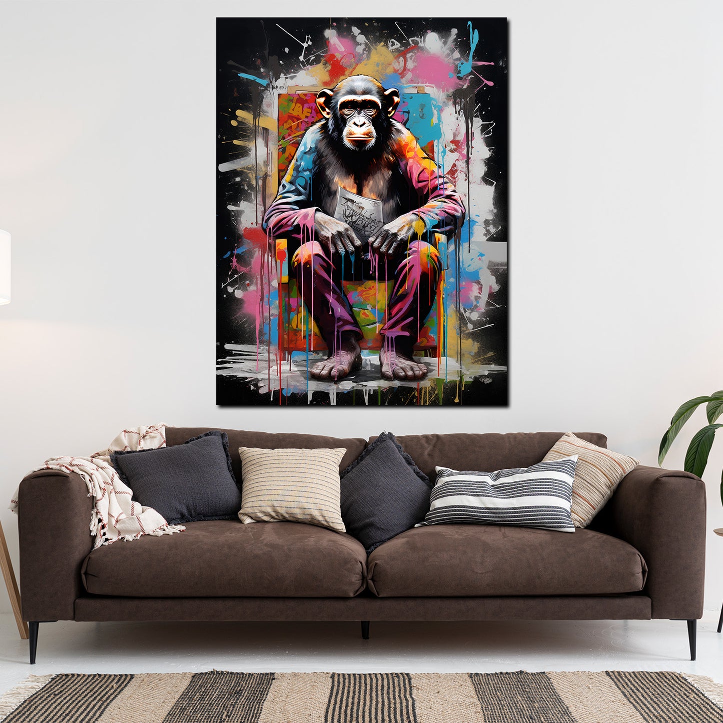 4_3_Vorlage vertikal >> Bilddruck auf Leinwand