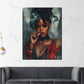 Quadro moderno donna cool style