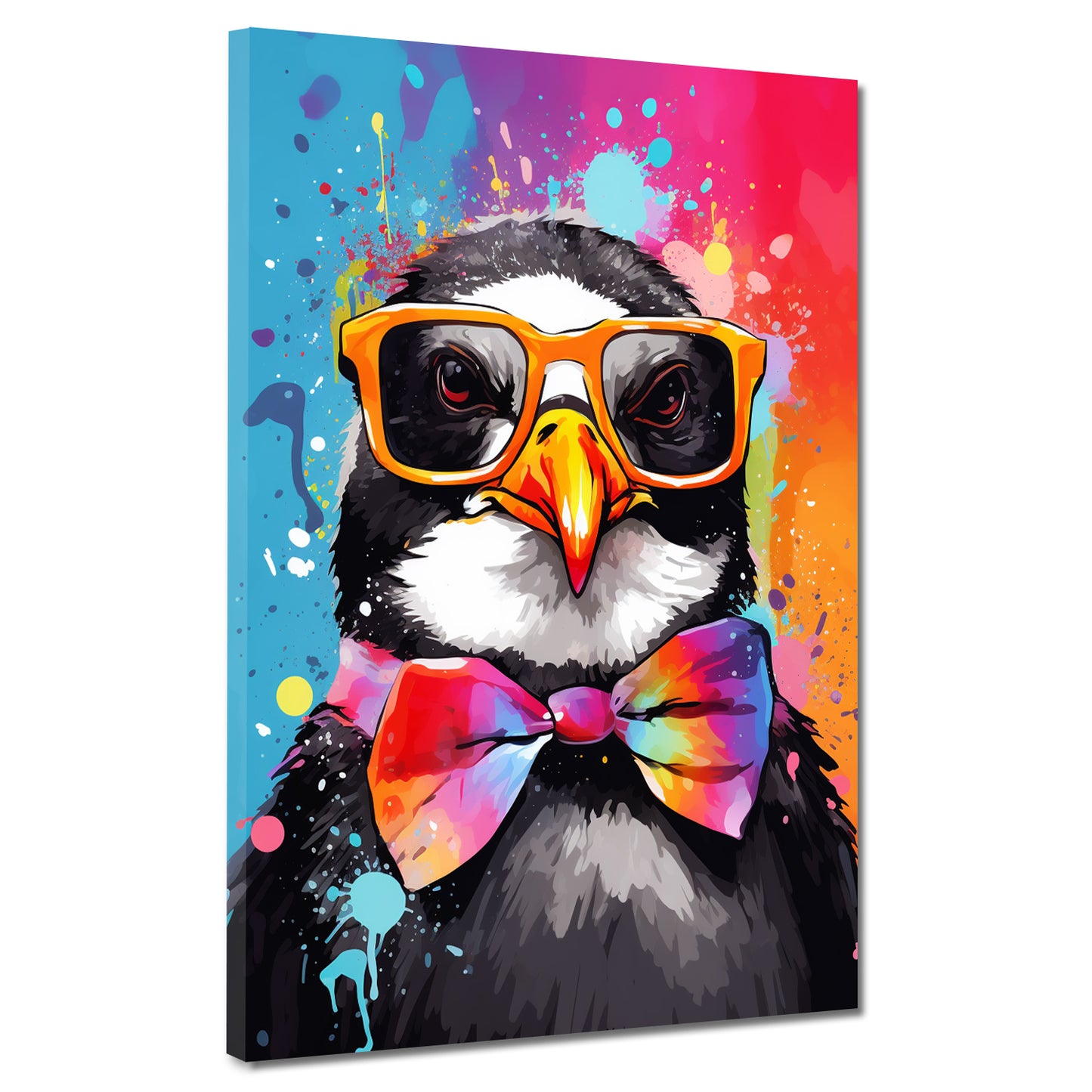 4_3_Vorlage vertikal >> Bilddruck auf Leinwand