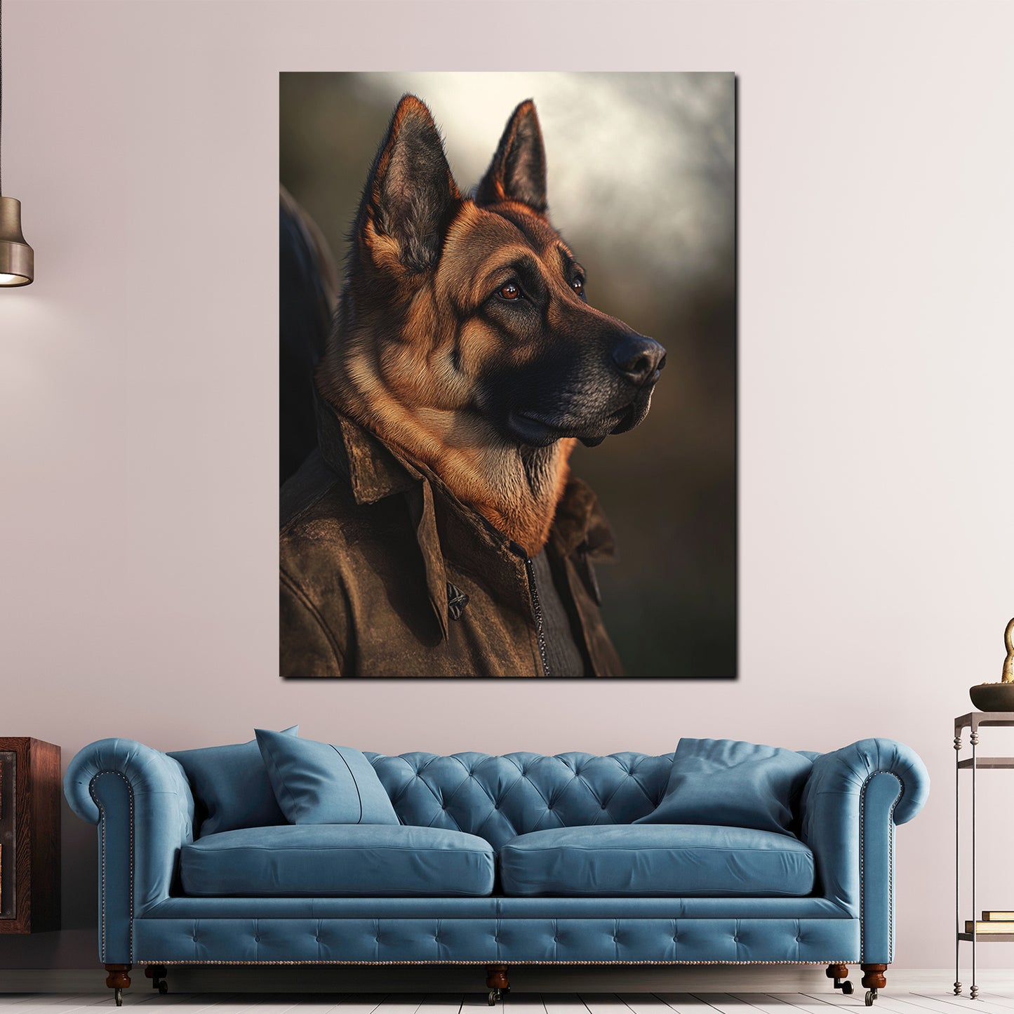 4_3_Vorlage vertikal >> Bilddruck auf Leinwand