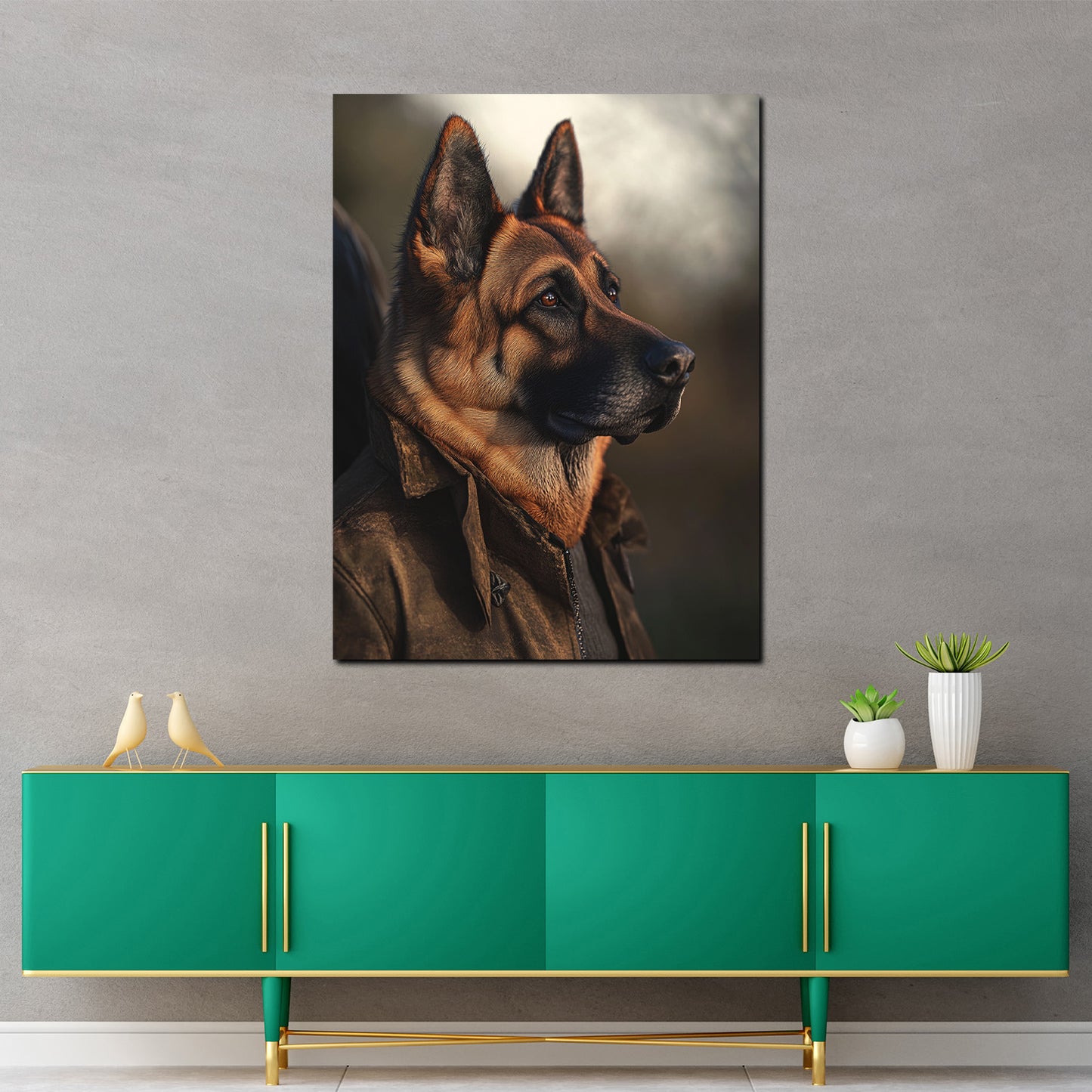 4_3_Vorlage vertikal >> Bilddruck auf Leinwand