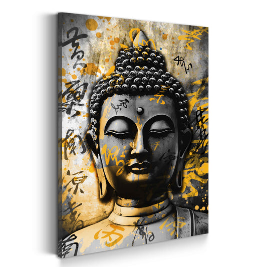 Quadro pop art buddha armonia ispirazione moderno