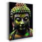 Quadro pop art buddha forza meditazione spiritualità moderno