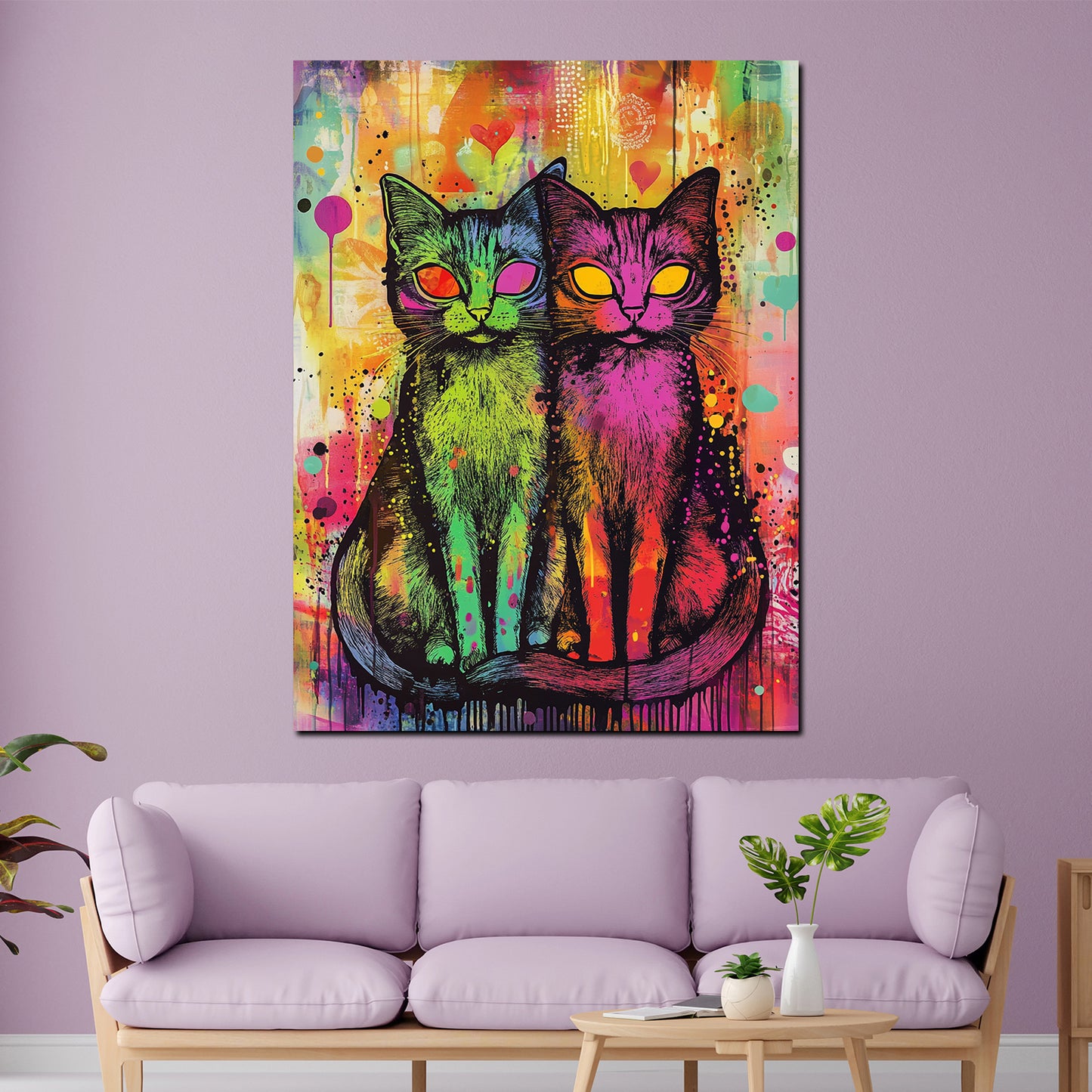 4_3_Vorlage vertikal >> Bilddruck auf Leinwand