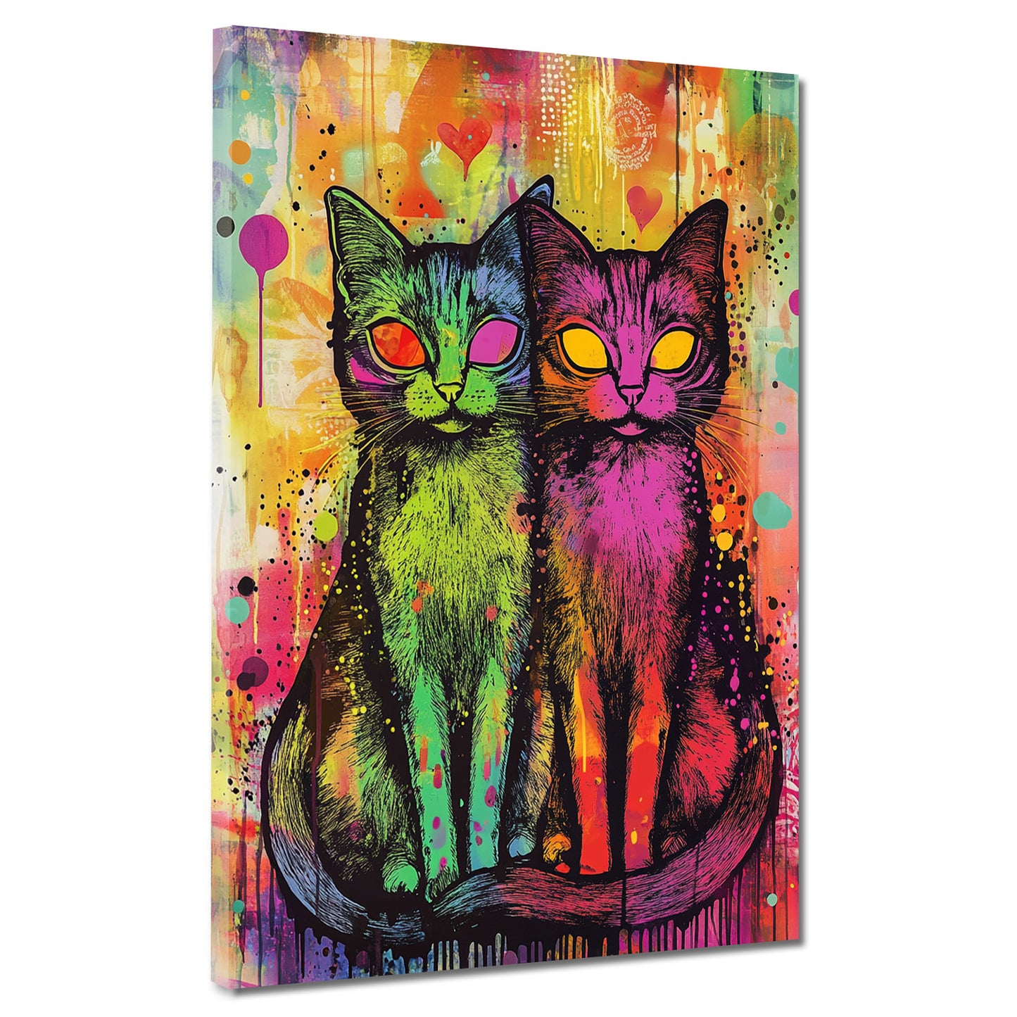 4_3_Vorlage vertikal >> Bilddruck auf Leinwand