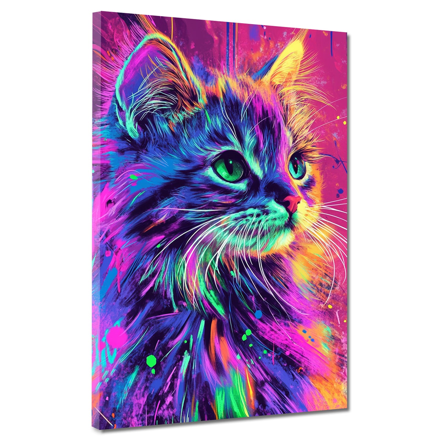 4_3_Vorlage vertikal >> Bilddruck auf Leinwand