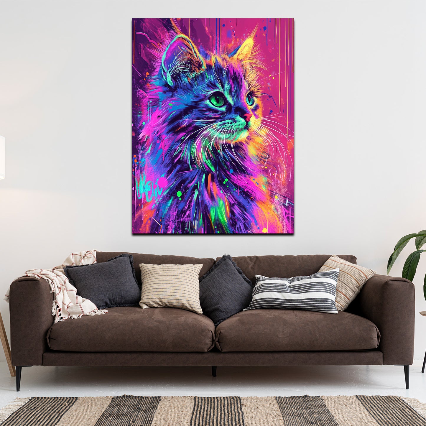 4_3_Vorlage vertikal >> Bilddruck auf Leinwand