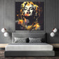 Quadro pop art marylin collana d’oro