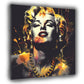 Quadro pop art marylin collana d’oro