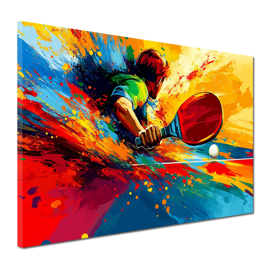 Quadro pop art ping pong