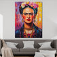 Quadro ritratto Frida Kahlo colorato moderno Pop Art