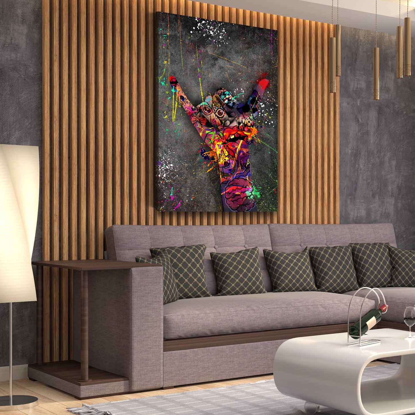 3_2_Vorlage vertikal>> Gemäldedruck auf Leinwand