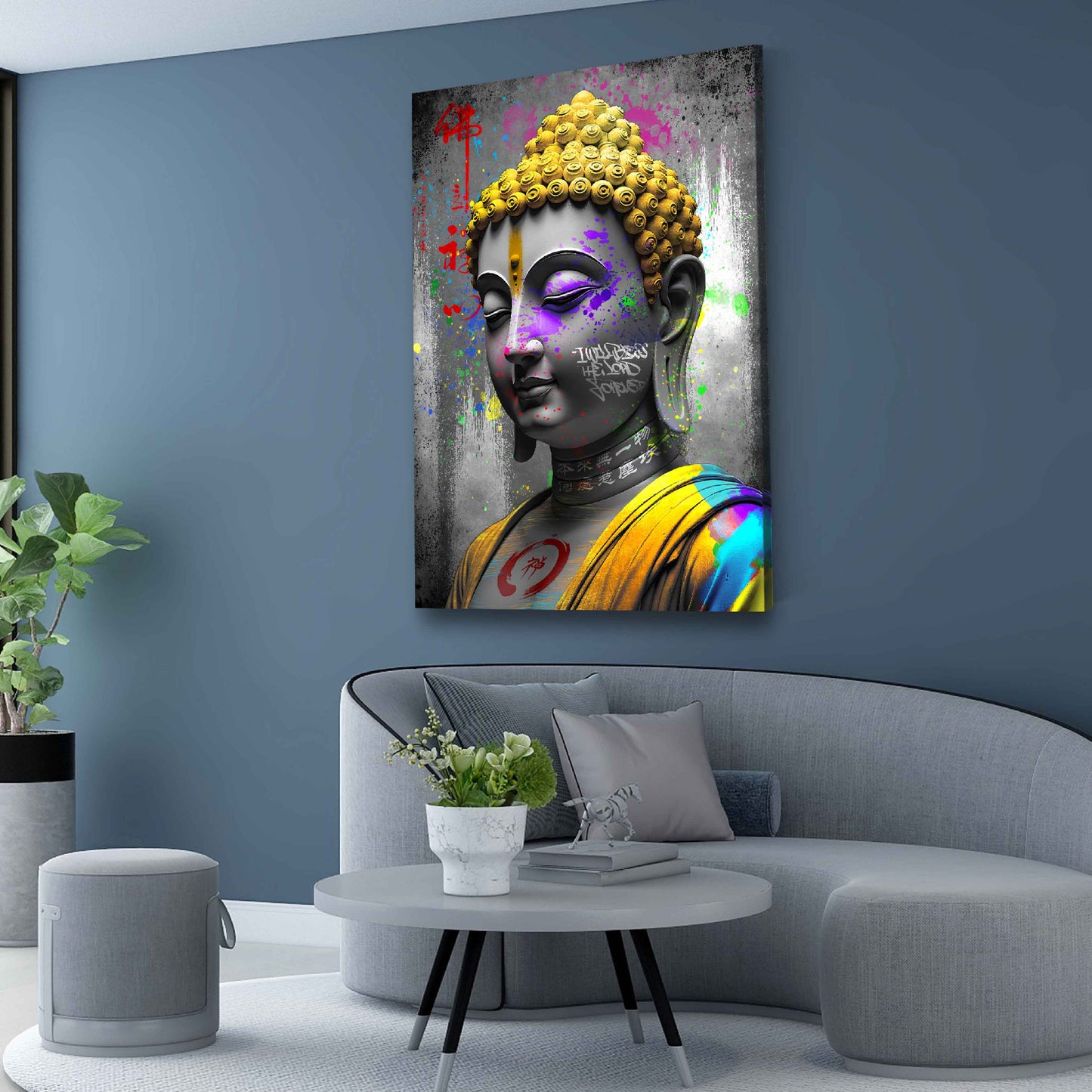 3_2_Vorlage vertikal>> Gemäldedruck auf Leinwand