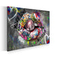 Quadro street art labbra marilyn pop art ispirazione moderno