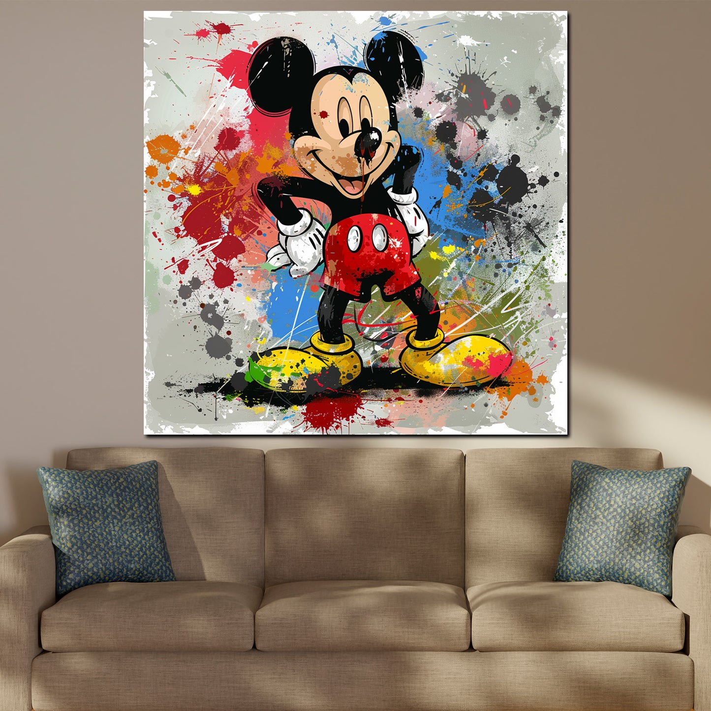 Quadro topo in stile Pop Art colorato