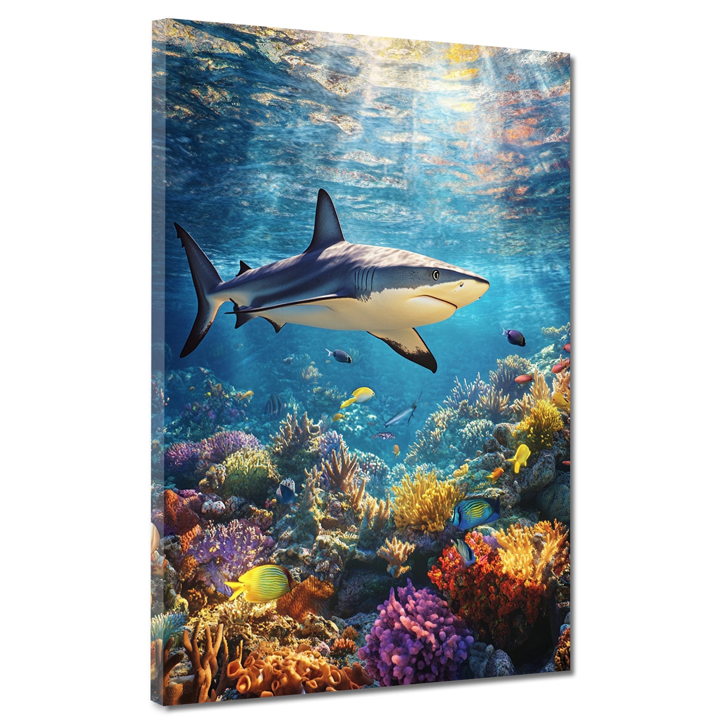 4_3_Vorlage vertikal >> Bilddruck auf Leinwand