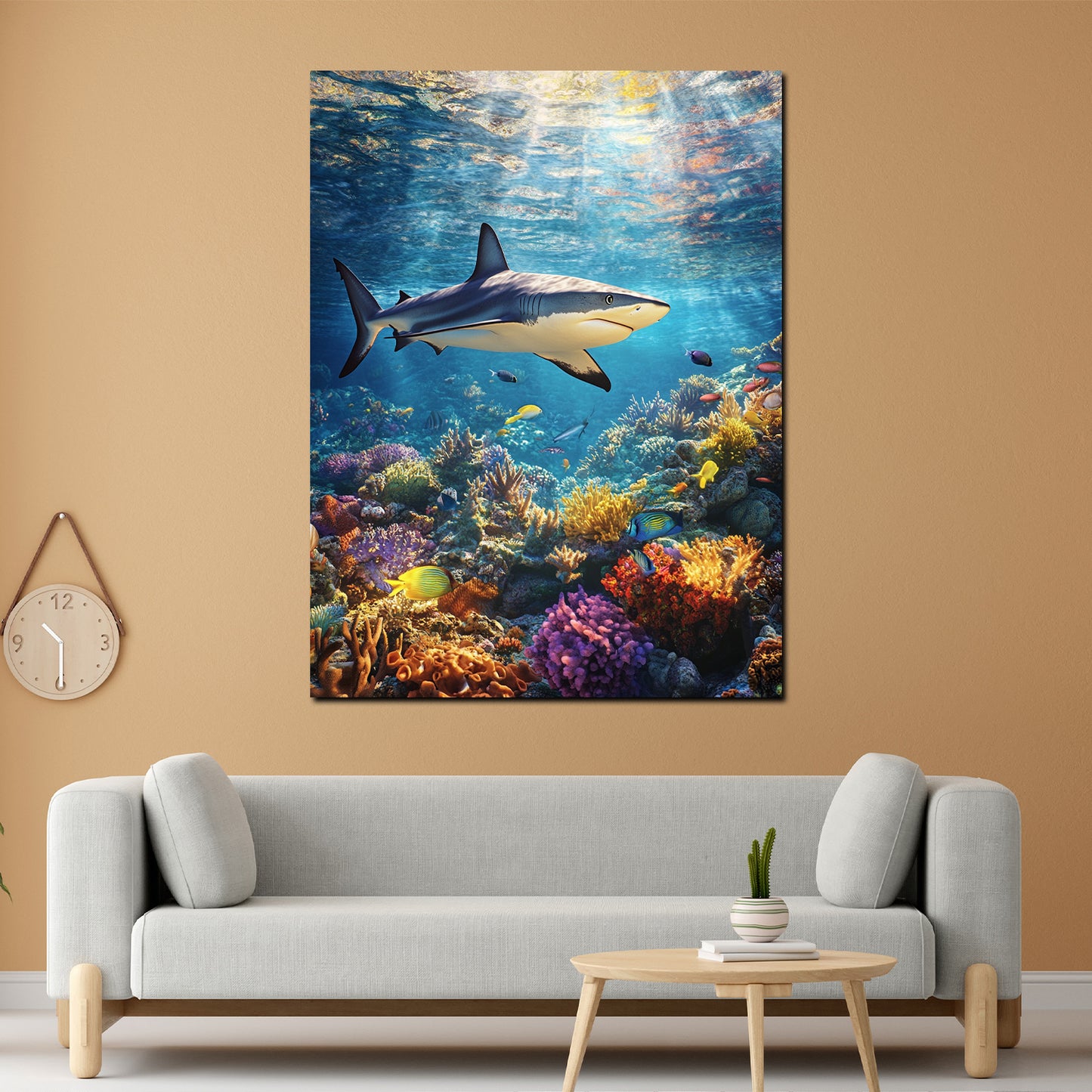 4_3_Vorlage vertikal >> Bilddruck auf Leinwand