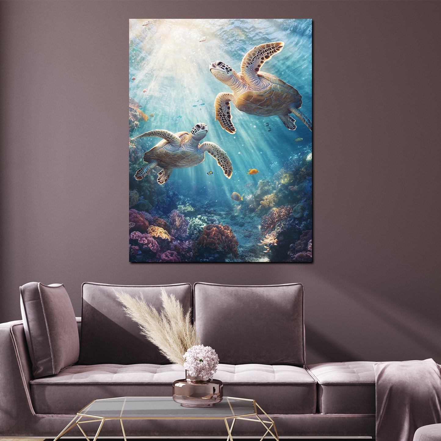 4_3_Vorlage vertikal >> Bilddruck auf Leinwand