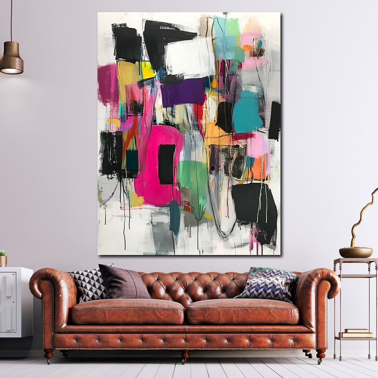 4_3_Vorlage vertikal >> Bilddruck auf Leinwand