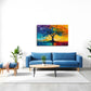 Quadro albero della vita ambientato