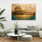 Berlino simbolo oro astratto di elegante fattura quadro