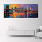 Brooklyn Bridge atmosfera serale panorama quadro