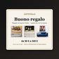 Buono regalo ARTEDinoi da 50 a 300 euro