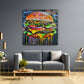 Burger graffiti Pop Art con effetto visivo unico quadro