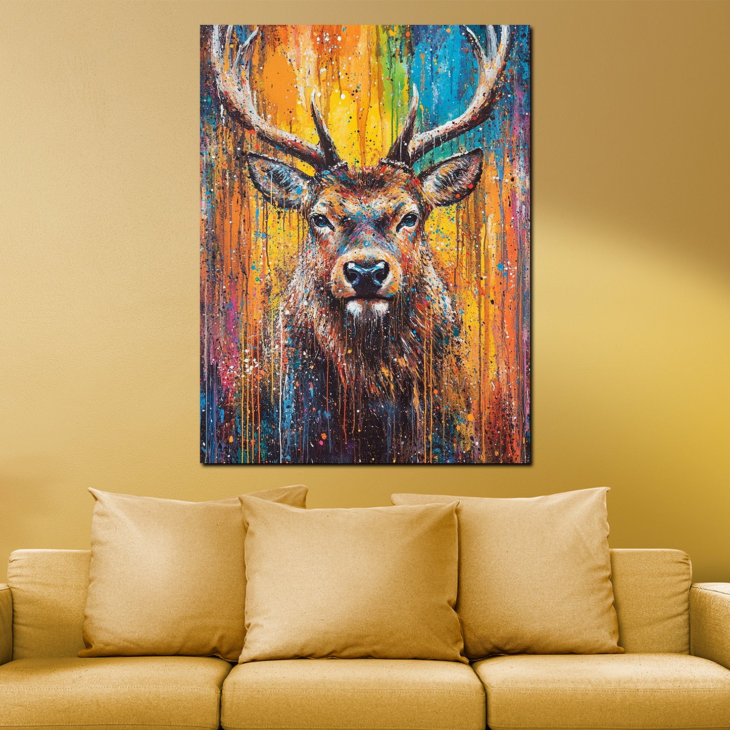 4_3_Vorlage vertikal >> Bilddruck auf Leinwand