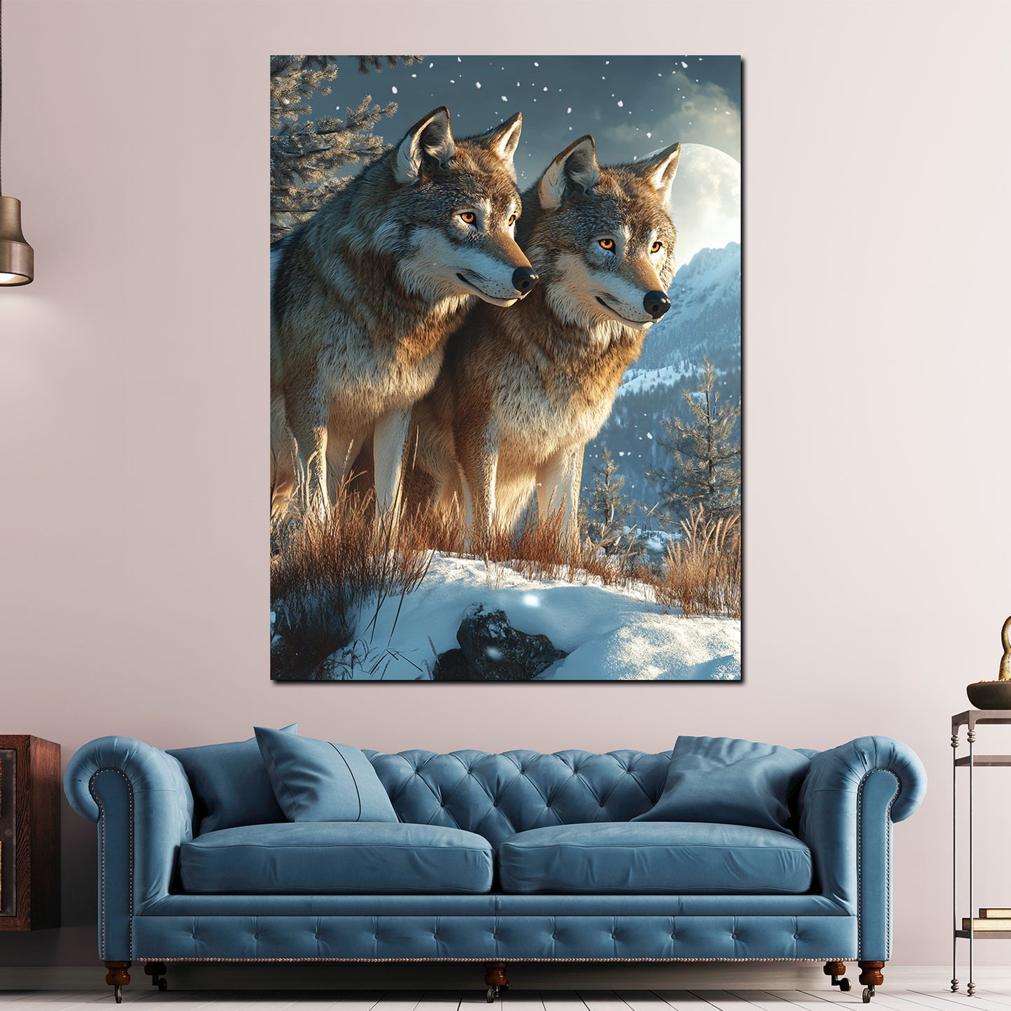 4_3_Vorlage vertikal >> Bilddruck auf Leinwand