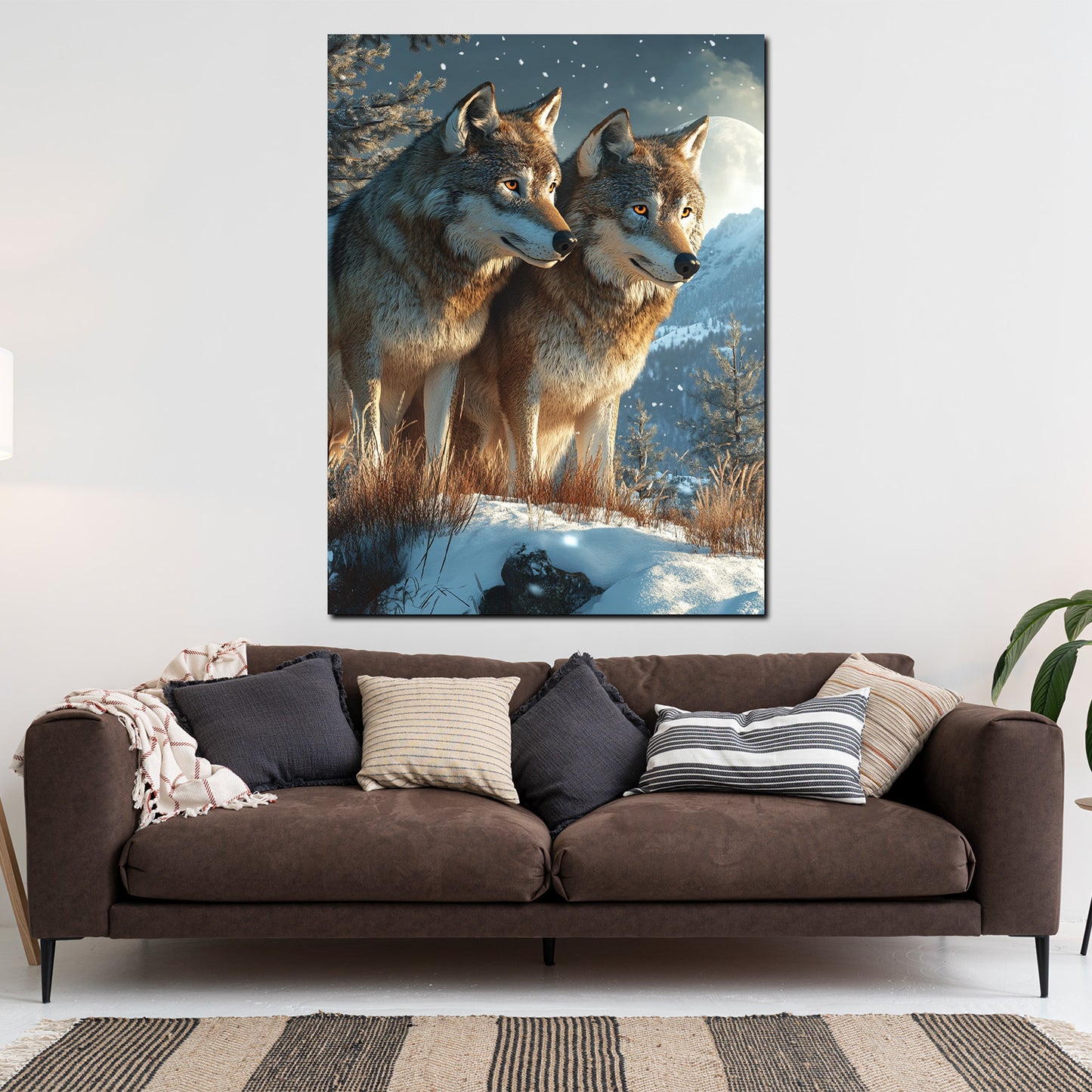 4_3_Vorlage vertikal >> Bilddruck auf Leinwand