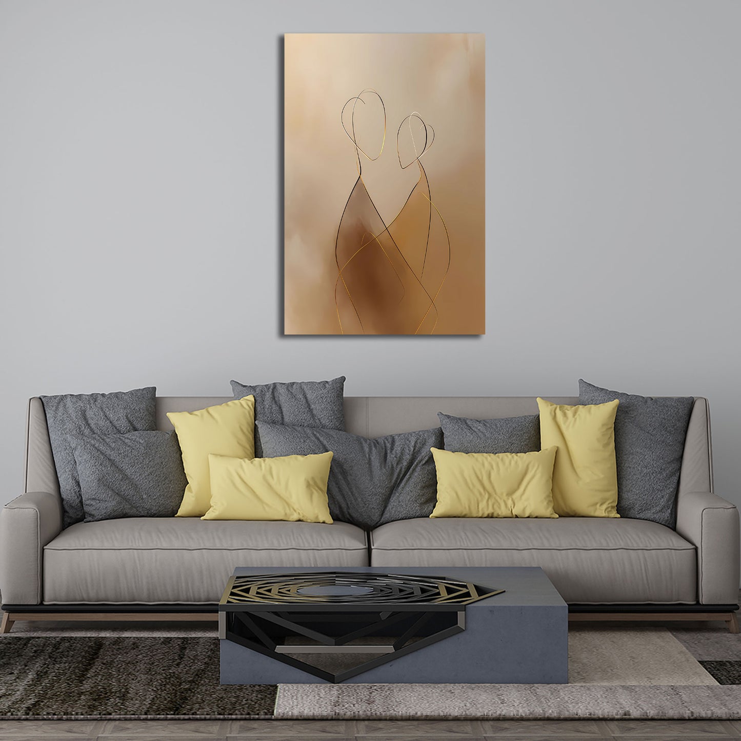 3_2_Vorlage vertikal>> Gemäldedruck auf Leinwand