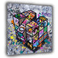 Cubo di Rubik Pop Art Urban Graffiti Astratto moderno quadro