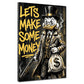Papero del lusso con motivo monogramma Money Pop Art Graffiti quadro