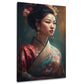 Donna asiatica kimono tradizione eleganza quadro