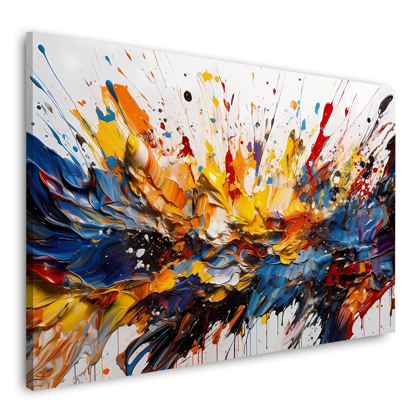 Esplosione di colori pop art astratta moderna quadro