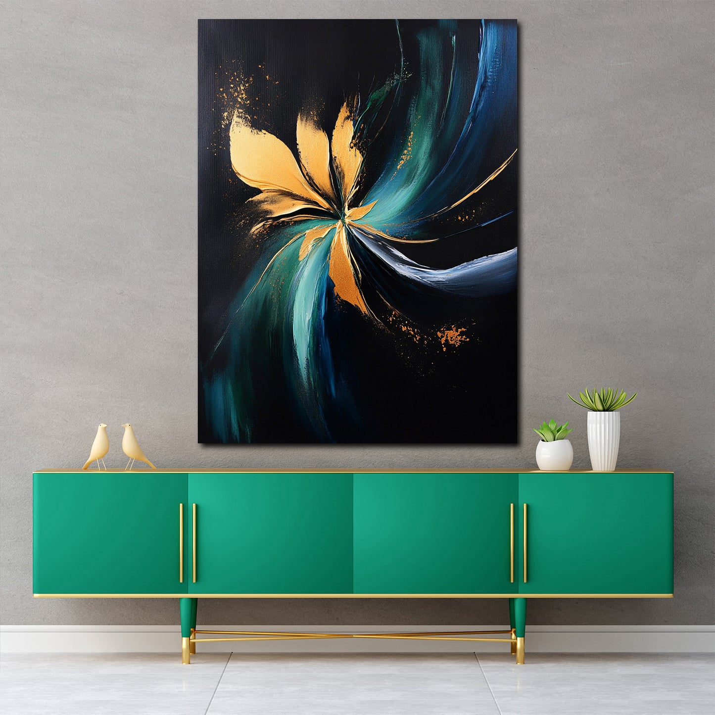 4_3_Vorlage vertikal >> Bilddruck auf Leinwand