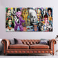 Frida Einstein Audrey Icone Pop Art Graffiti Retro quadro