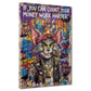 Gatto gangster con topo Count Your Money Graffiti Pop Art quadro