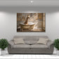 Giraffa vasca da bagno schiuma bagno vintage animale quadro