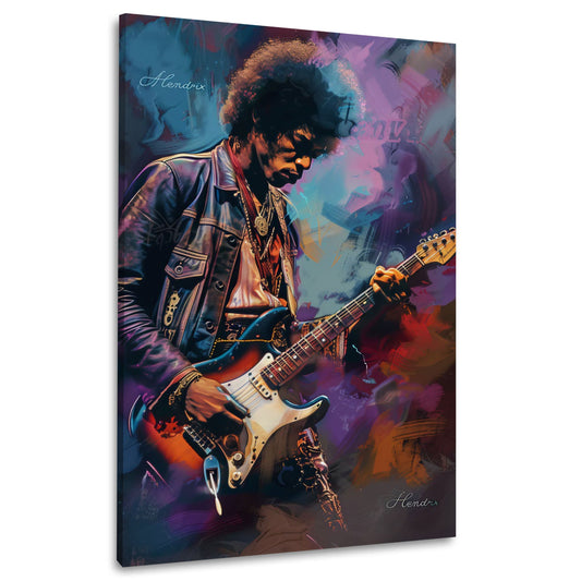 Hendrix colorato urbano di elegante fattura quadro