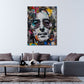 Quadro Lennon street art ambientato
