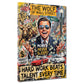 Leo Wall Street Money Never Sleeps Pop Art Graffiti quadro