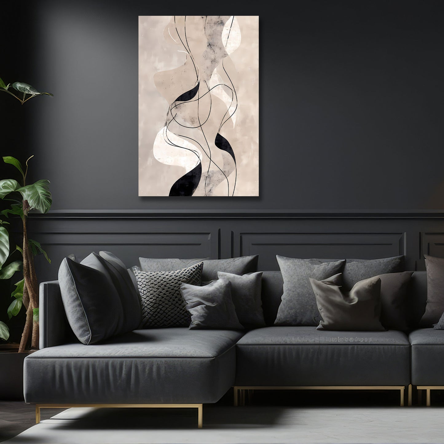 3_2_Vorlage vertikal>> Gemäldedruck auf Leinwand