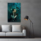 Madonna ritratto fashion elegante con belle farfalle quadro