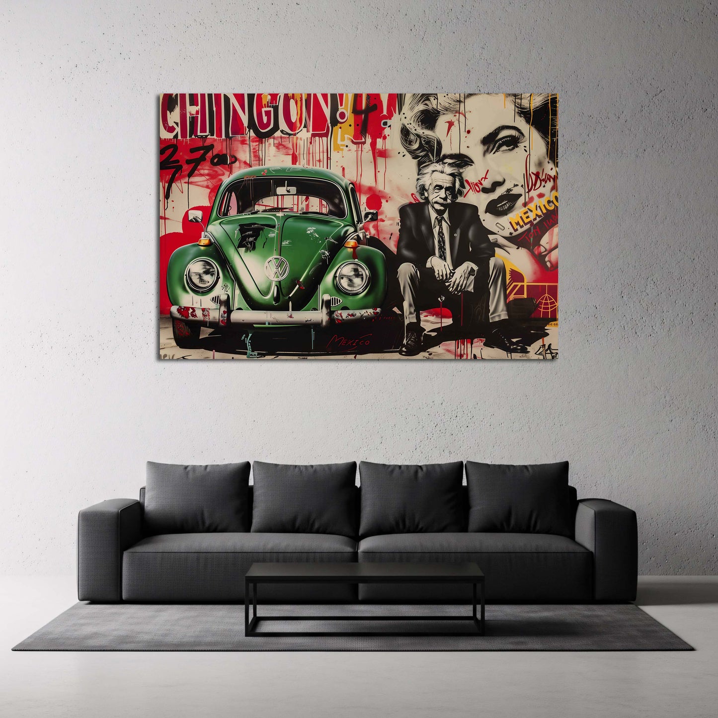 3_2_Vorlage horizontal>> Gemäldedruck auf Leinwand