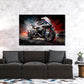 Moto sportiva e velocità dinamico in stile Pop Art quadro