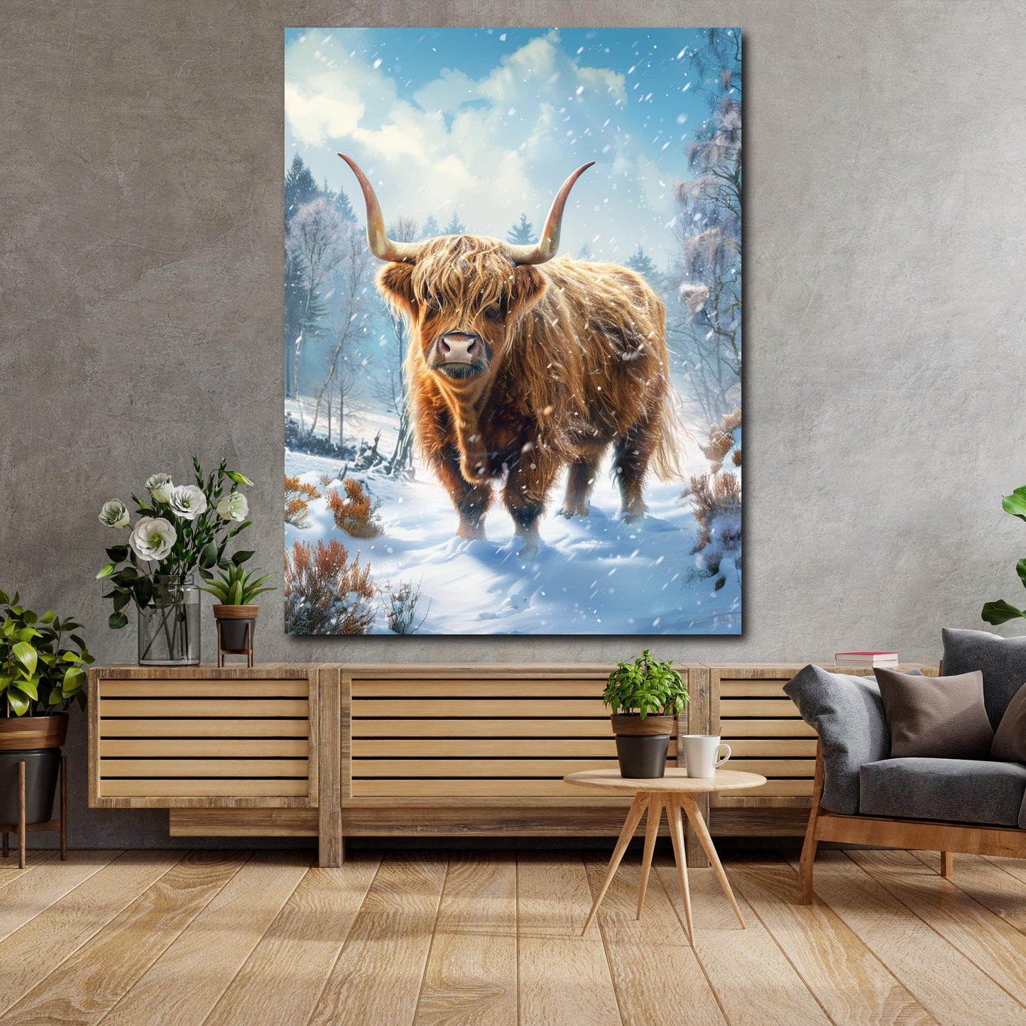 4_3_Vorlage vertikal >> Bilddruck auf Leinwand